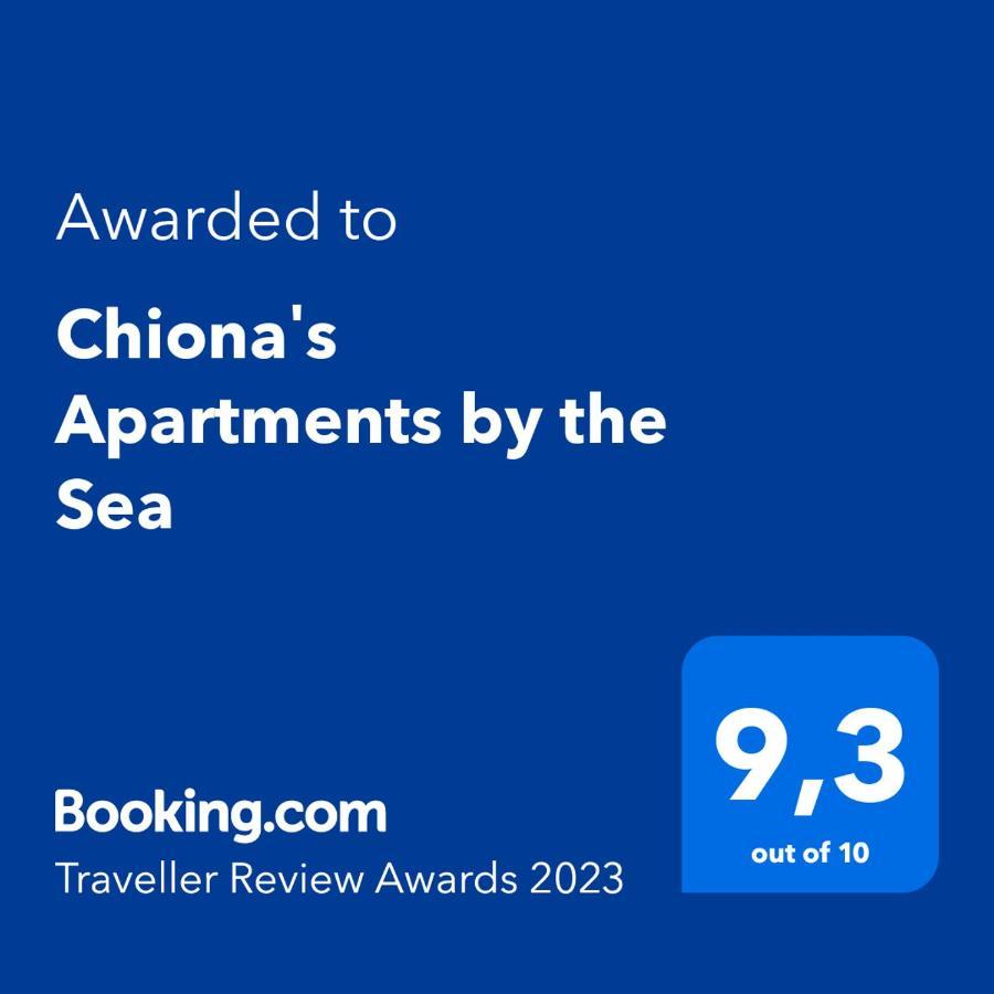 Chiona΄S Apartments By The Sea Paleo Trikeri Экстерьер фото